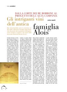 Oinos dedica un approfondimento a Cantine Alois (Andrea Cappelli)